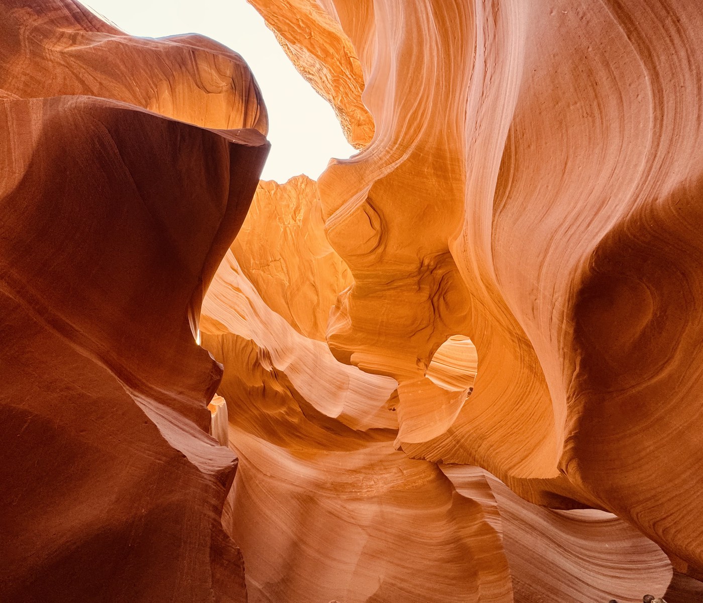 A photograph of Antelope Canyon taken by Zhenxuan Wang
