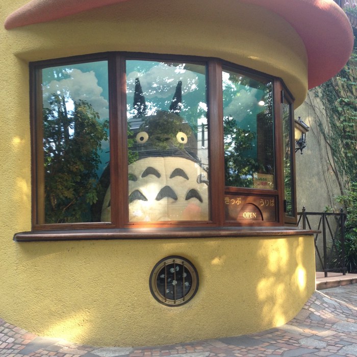 Totoro at the Ghibli Museum